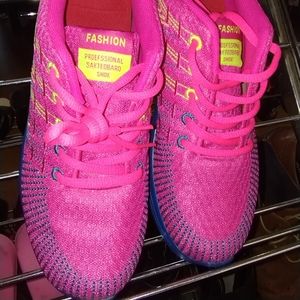 Casual Mesh Women Sneakers Breathable Half-cushion Running Shoes, Shoe size:7